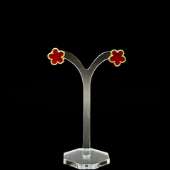 Noir Petal Studs - ABAL